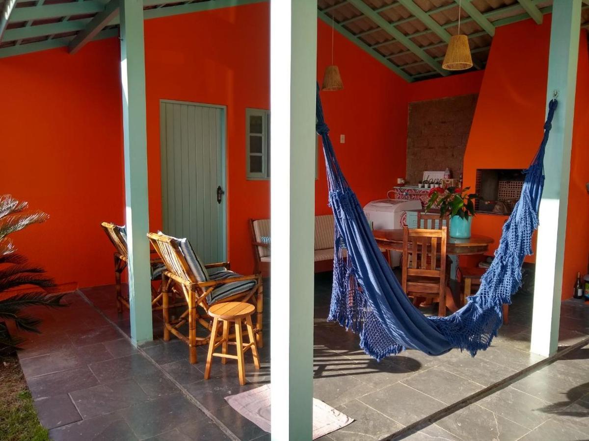 Sossego à 140 m da praia com vista para o mar na Armação da Piedade Governador Celso Ramos Esterno foto